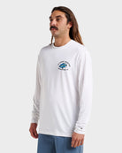QUIKSILVER COOLBREEZE LS SURF TEE BFW0-STERLING BLUE XL