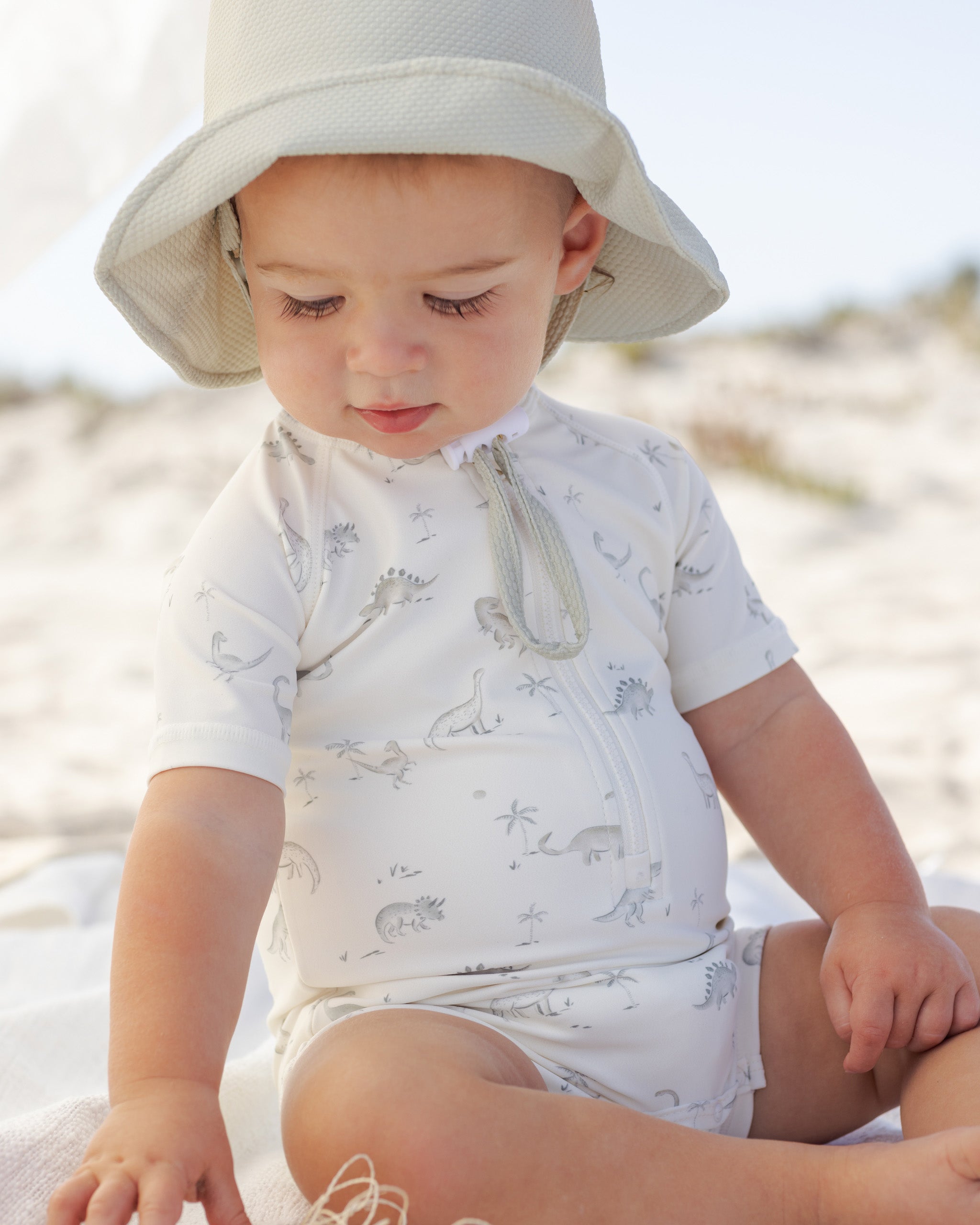 Rylee + Cru Bucket Hat Sage 6-12M