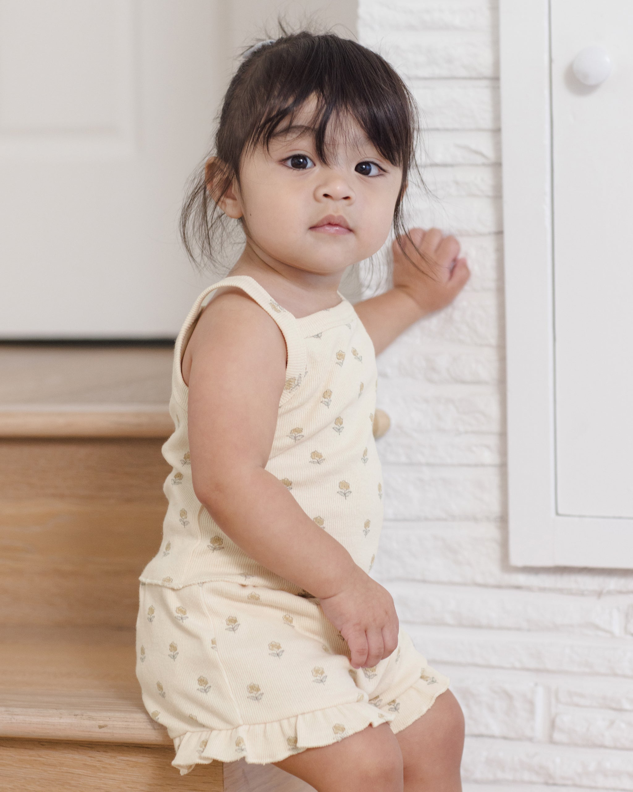 Rylee and Cru, Evie Tank + Shortie Set || Buttercup 0-3M