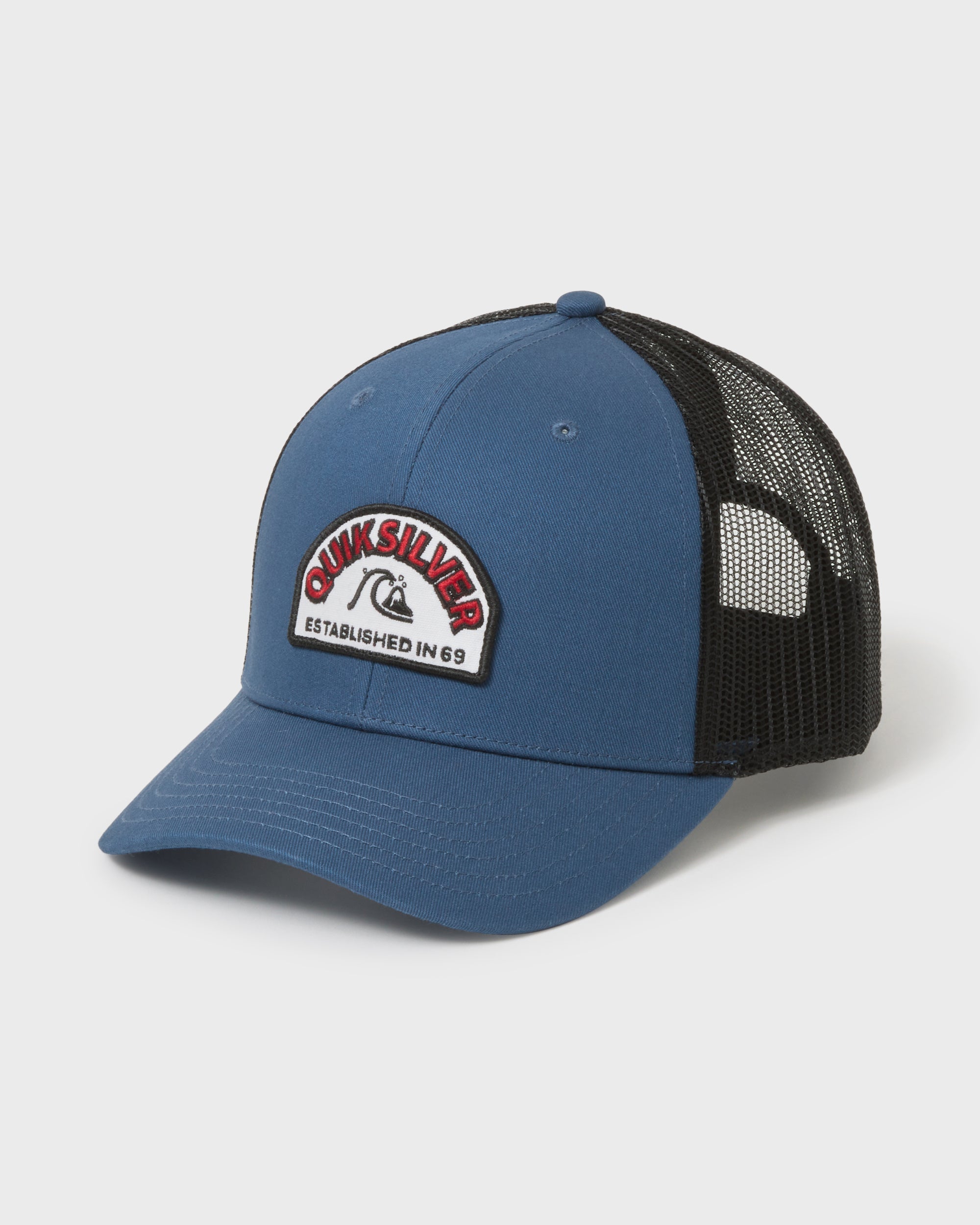 QUIKSILVER SUNS OUT TRUCKER HAT DKD-DARK DENIM OS