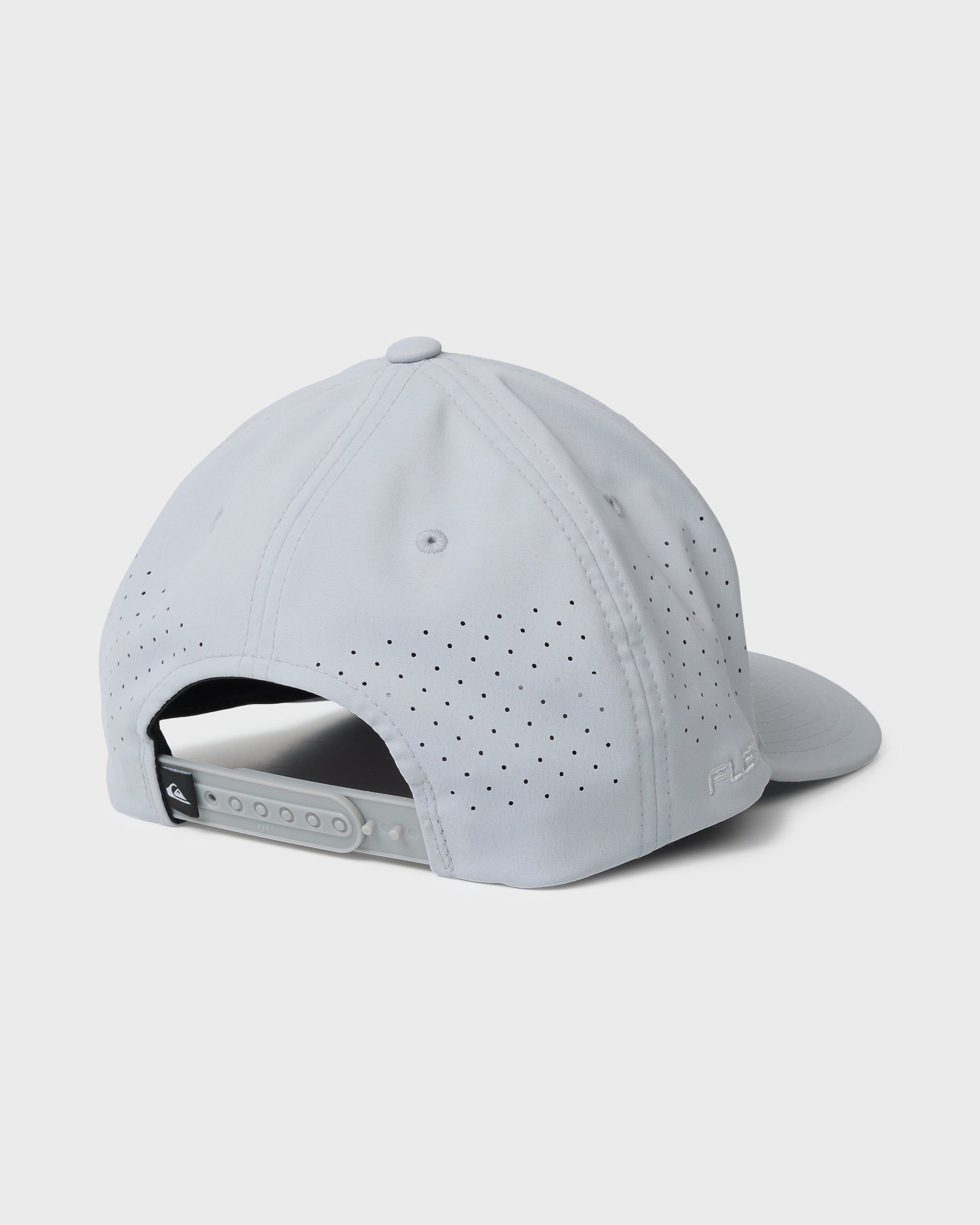 Quiksilver Beach Head Tech Fabric Snapback Hat BLACK ONESZ