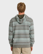 Quiksilver Great Otway Yarn-Dyed Stripe Pullover Hoodie DKD-Dark Denim S