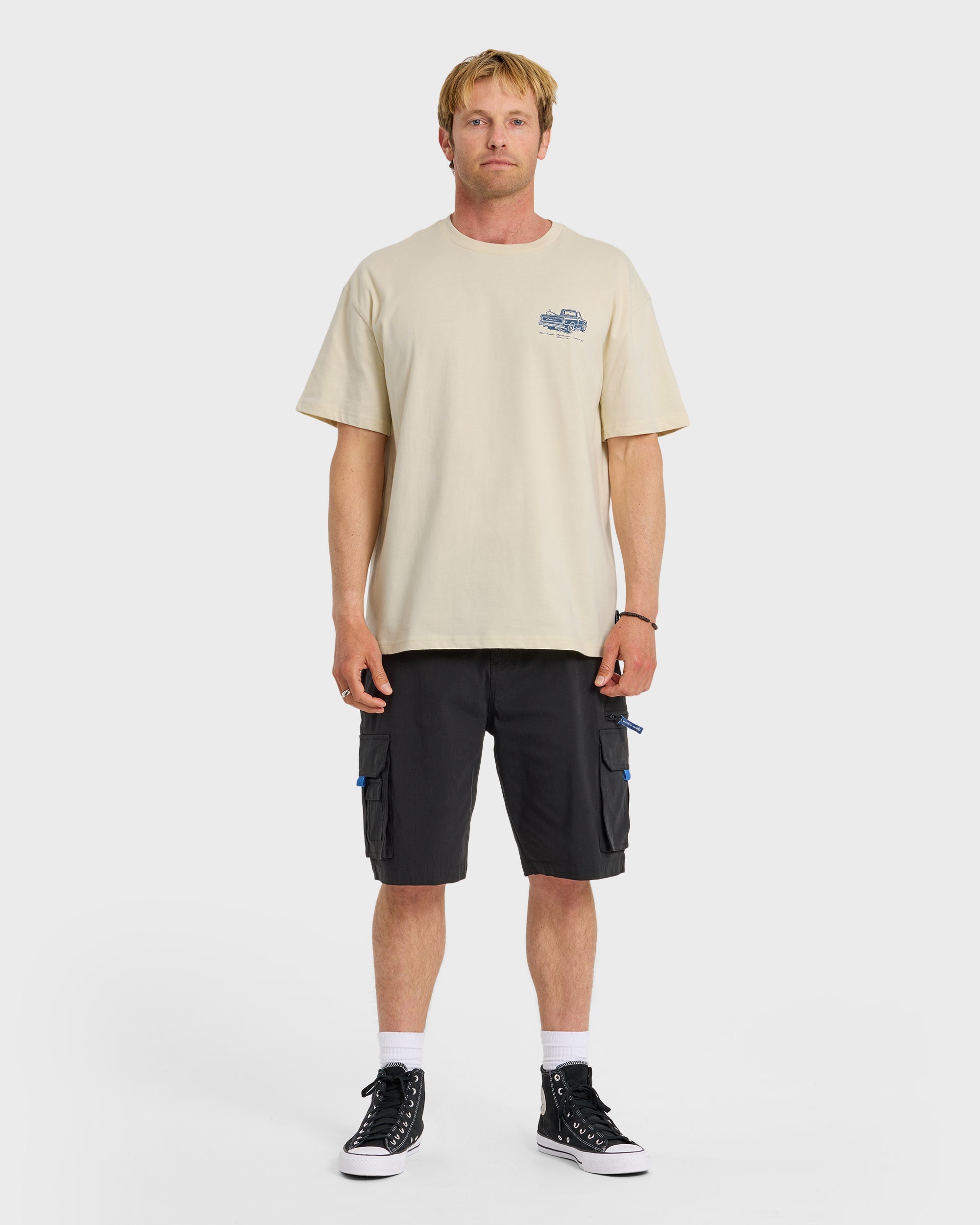 Quiksilver Get Out There ORG BNE-Bone White S