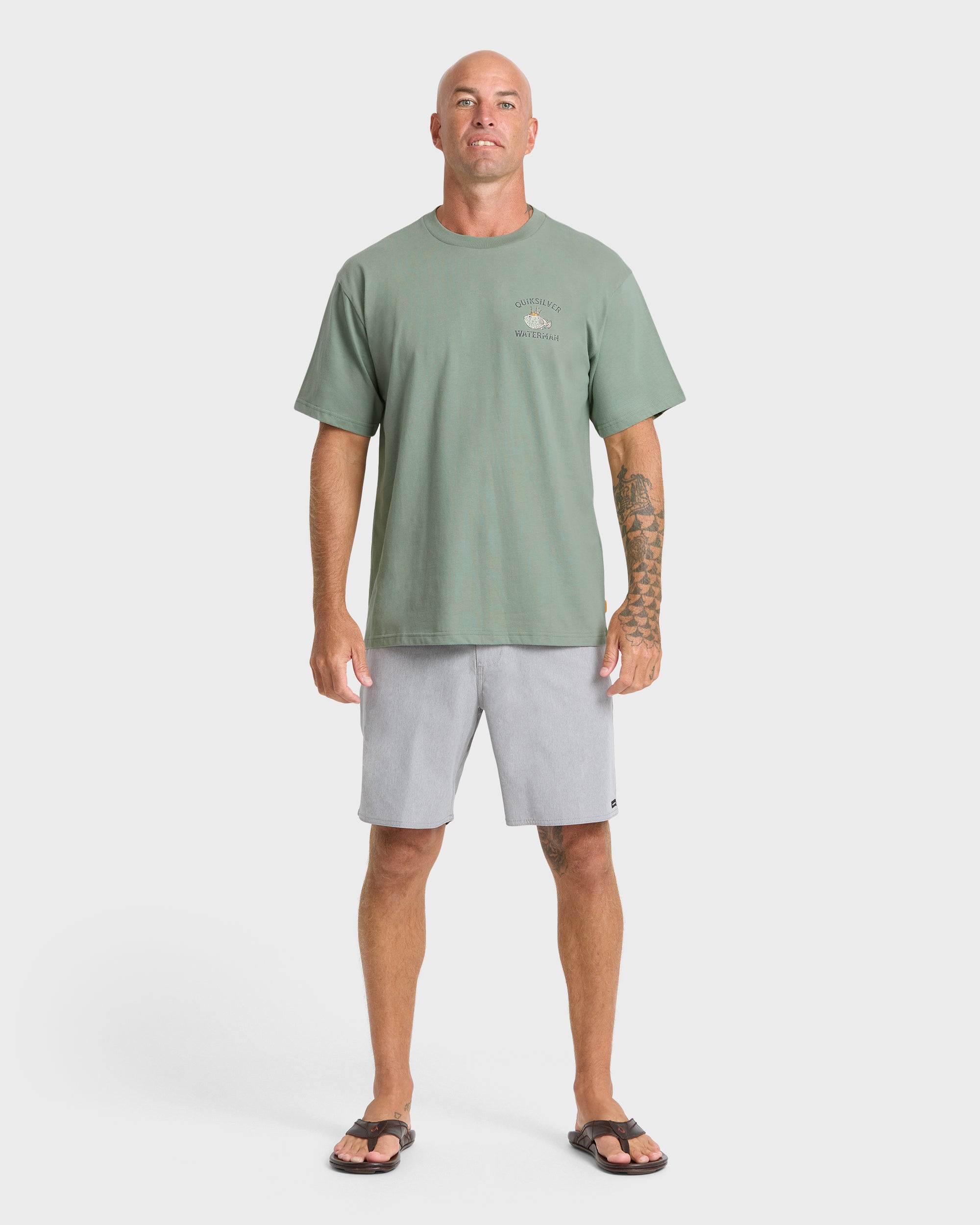 QUIKSILVER MAI TAI TIME QMT0 LPD-LILY PAD L