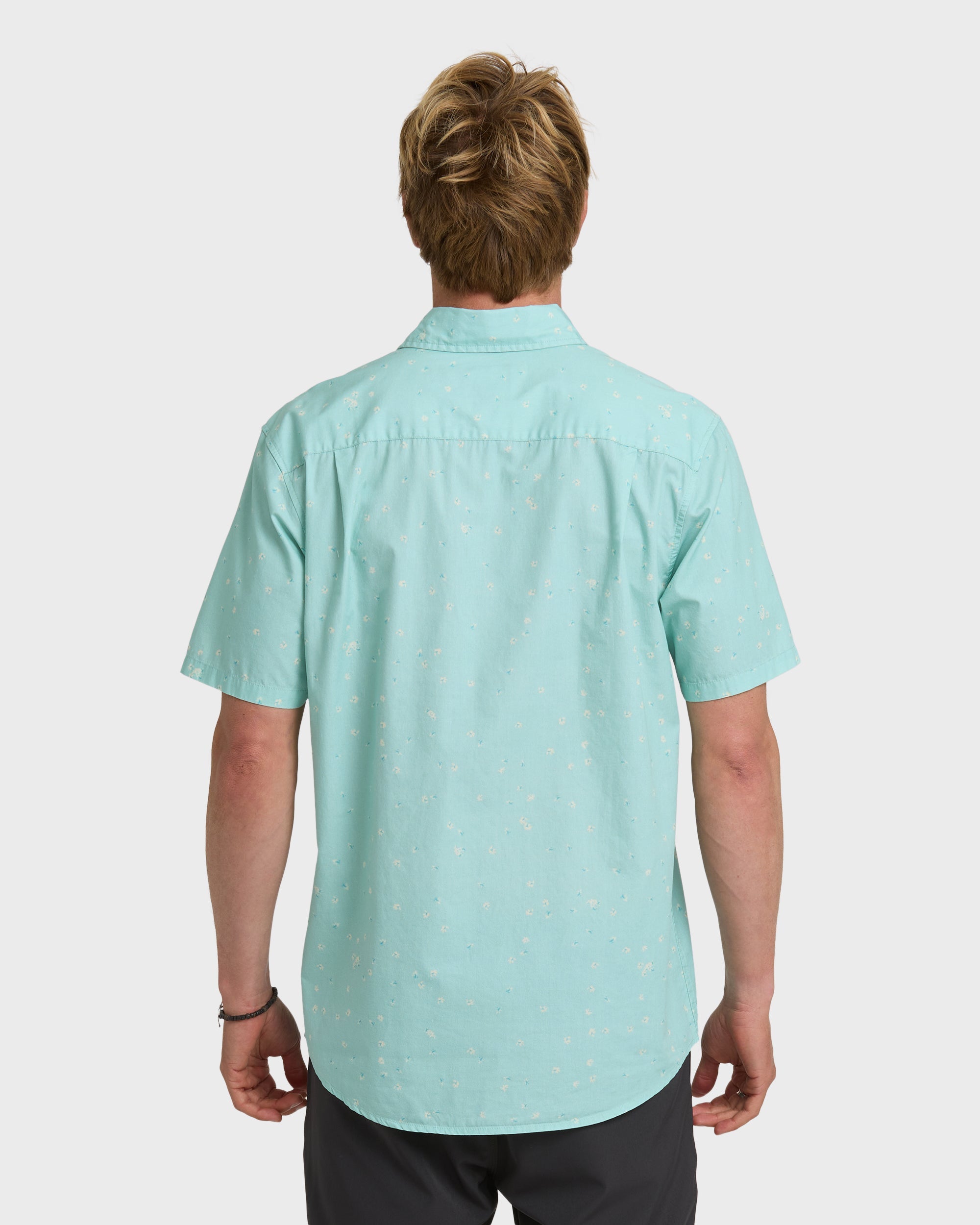 QUIKSILVER DITSY BLOSSOM CLASSIC SS BHZ-Blue Haze XL