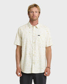 QUIKSILVER DITSY BLOSSOM CLASSIC SS BNE-BONE WHITE XL