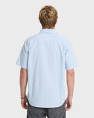 Quiksilver DOBBY STRIPE CLASSIC SS MEN'S Shirt SKYWAY M