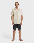 QUIKSILVER ARUBA PALM CLASSIC STRETCH SNE-SNOW WHITE L