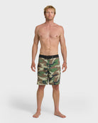 QUIKSILVER HIGHLINE AERO 19 BOARDSHORTS GRA0-CAMO 33