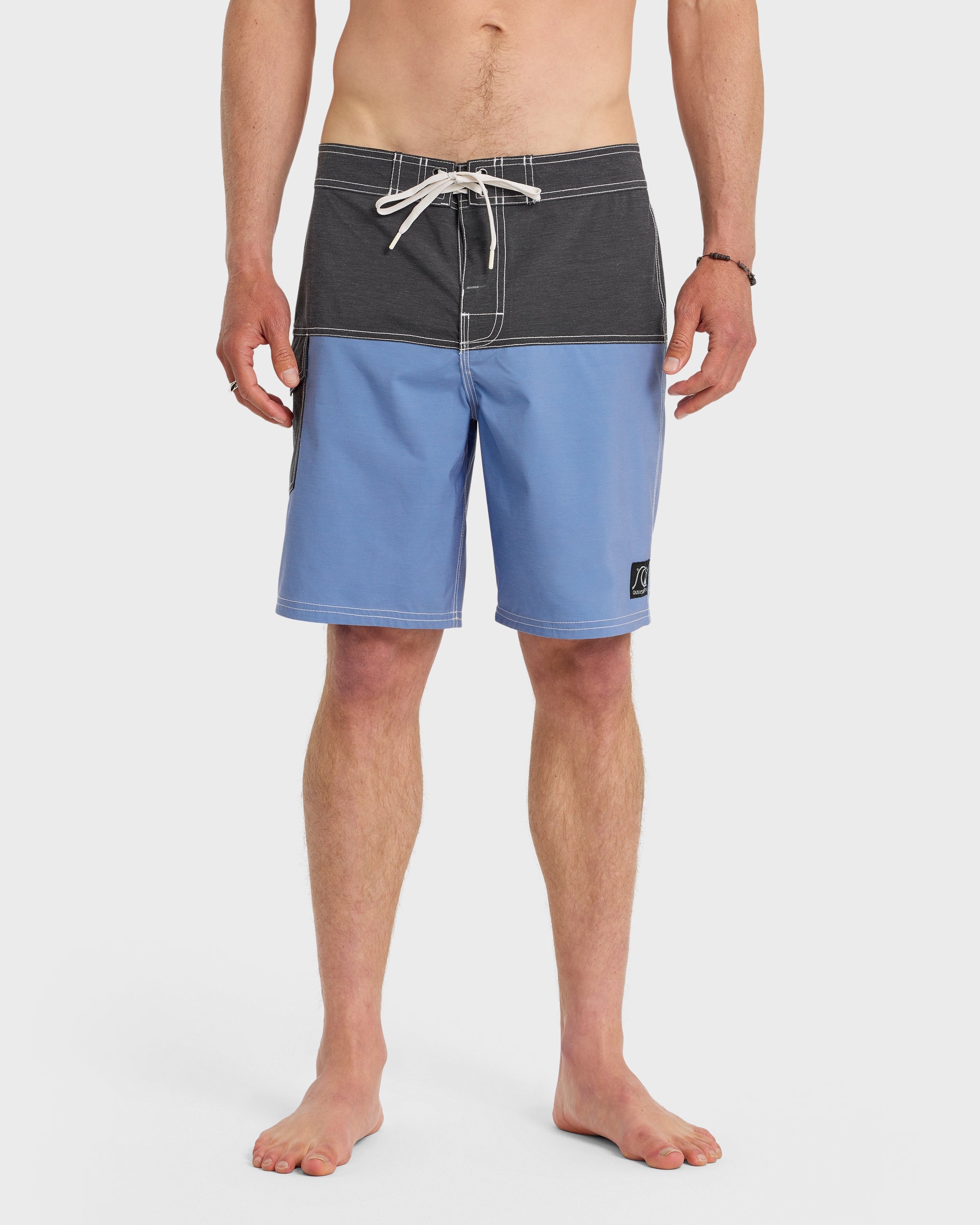 QUIKSILVER ORIGINAL BLOCKED 19 BOARDSHORTS RVB-RIVIERA 30