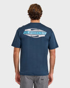Quiksilver Everyday Graphic SS DKD-DARK DENIM M
