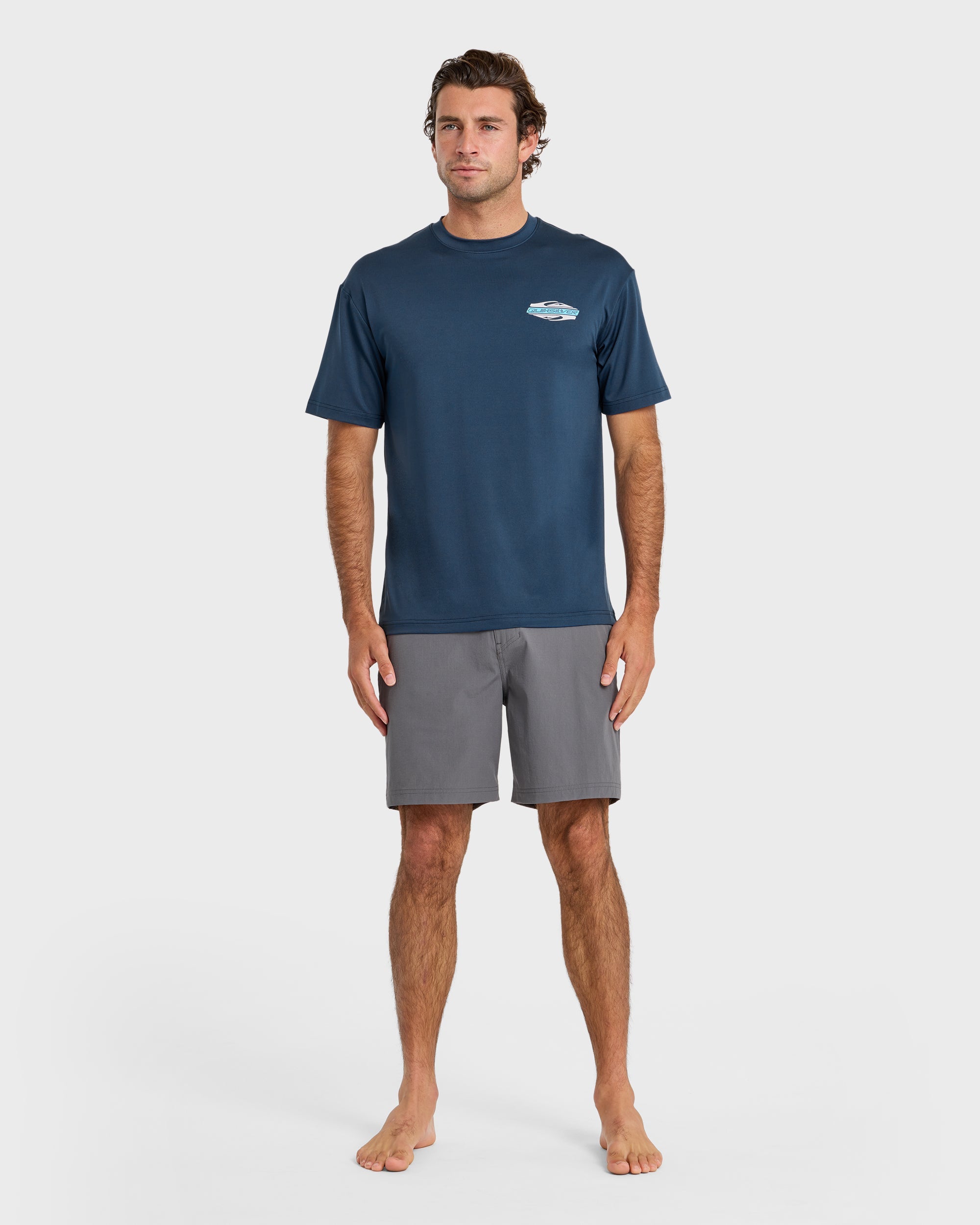 Quiksilver Everyday Graphic SS DKD-DARK DENIM XL