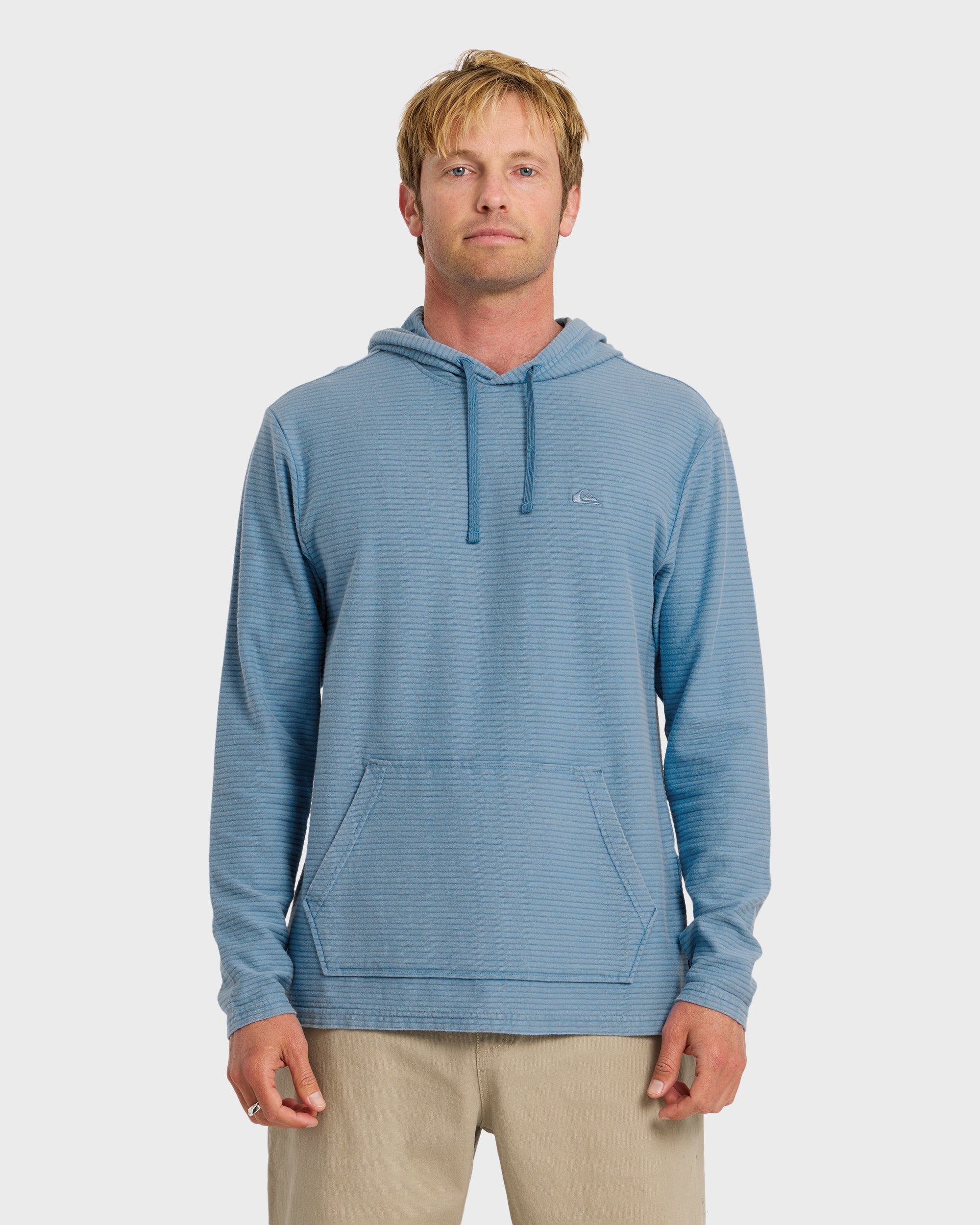QUIKSILVER ALAMITOS LS HOOD LPD-LILY PAD L