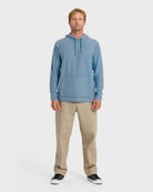 QUIKSILVER ALAMITOS LS HOOD LPD-LILY PAD L