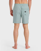 QUIKSILVER TAXER HEATHER AMPHIBIAN 18 BLUE HAZE XXL