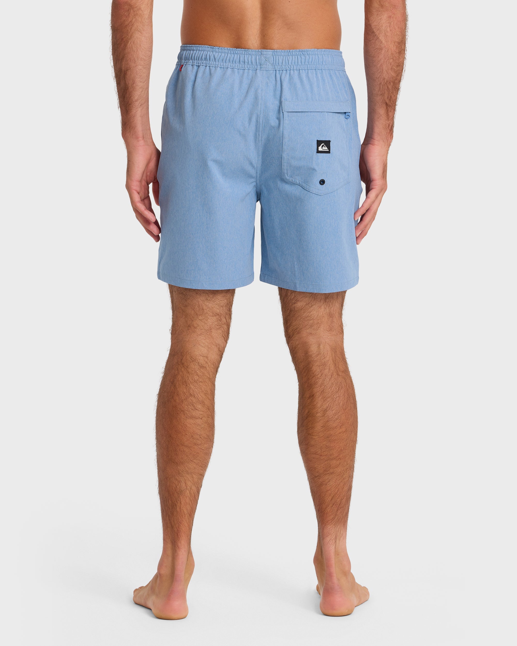 QUIKSILVER TAXER HEATHER AMPHIBIAN 18 BHZ-BLUE HAZE M