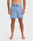 QUIKSILVER TAXER HEATHER AMPHIBIAN 18 BHZ-BLUE HAZE L