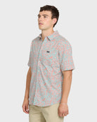 Quiksilver DITSY DAZE CLASSIC SS Shirt BLUE HAZE XL