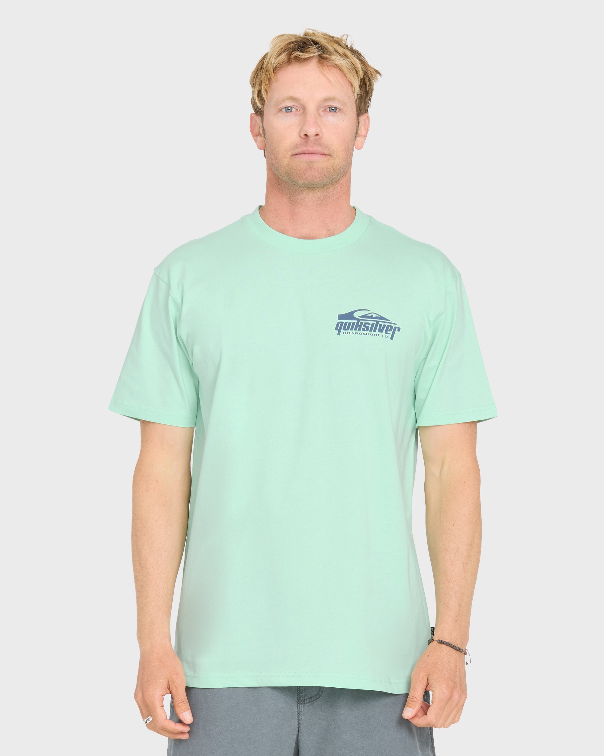 Quiksilver LINKED UP MEN'S Shirt BROOK GREEN S