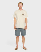 Quiksilver SHOOTING STAR MEN'S Shirt BONE WHITE L