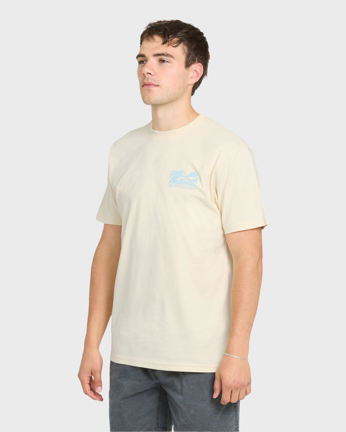 Quiksilver REVERSE CUT MEN'S Shirt Bone White S