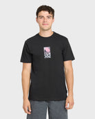 Quiksilver GOTHIC FLOWERS MT0 / BLACK / OPENSTOCK ALPHA MEN Shirt BLACK M