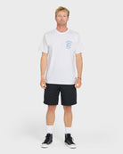 Quiksilver PATRIOT DOLPHIN MT0 / WHITE / OPENSTOCK ALPHA MEN Shirt WHITE S