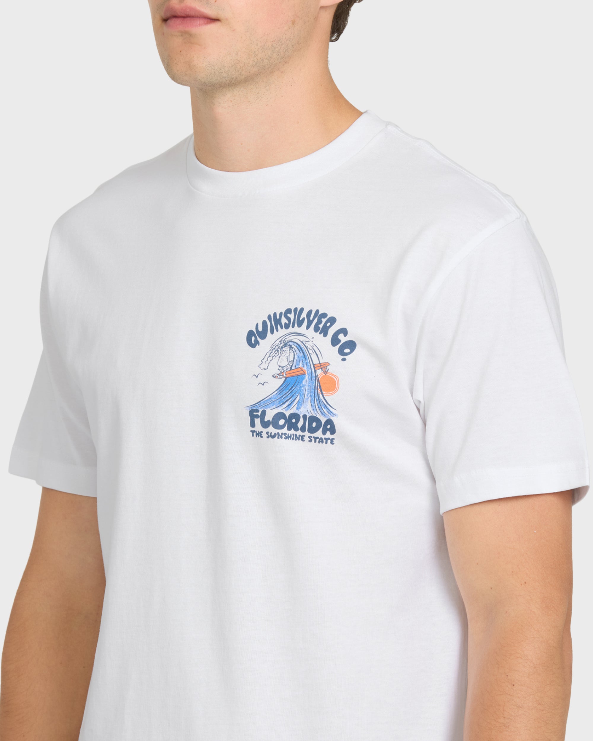 Quiksilver FL JOHNNY MEN'S Shirt White XL