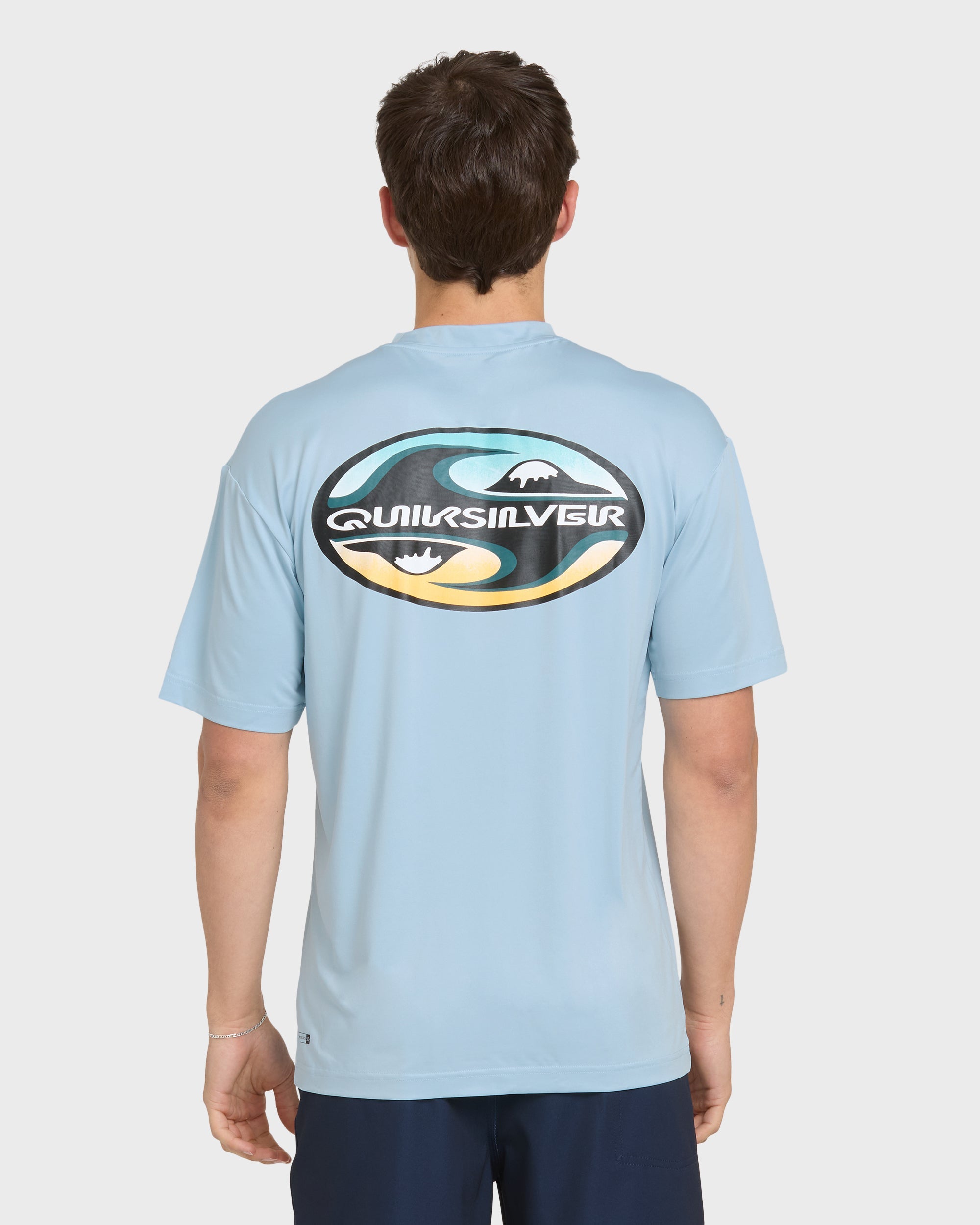 Quiksilver ALL DAY GRAPHIC SS MEN'S Shirt SKYWAY M