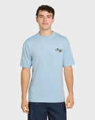 Quiksilver ALL DAY GRAPHIC SS MEN'S Shirt SKYWAY S