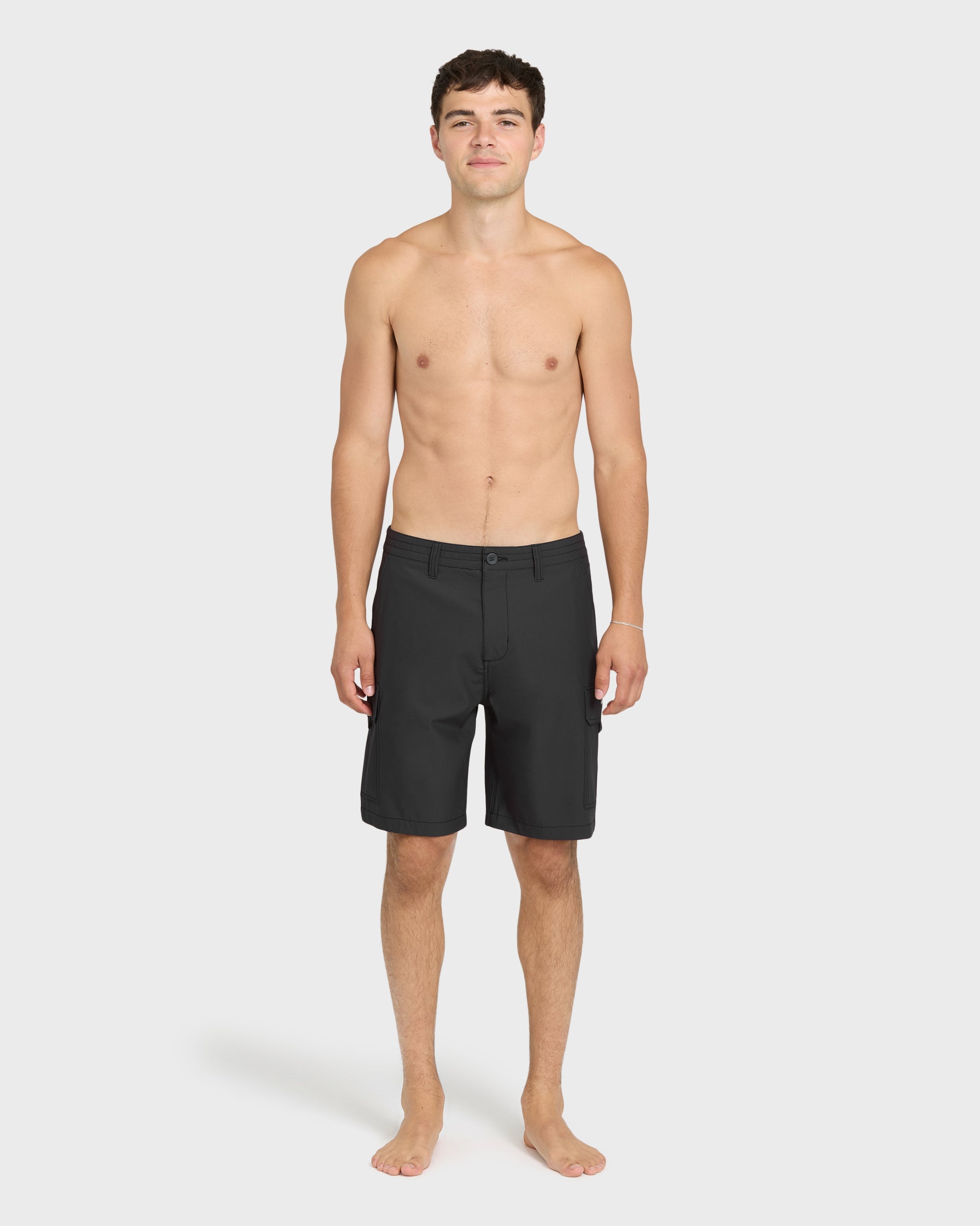 QUIKSILVER LEGION CARGO 20 FGYH-FROST GRAY HEATHER 32