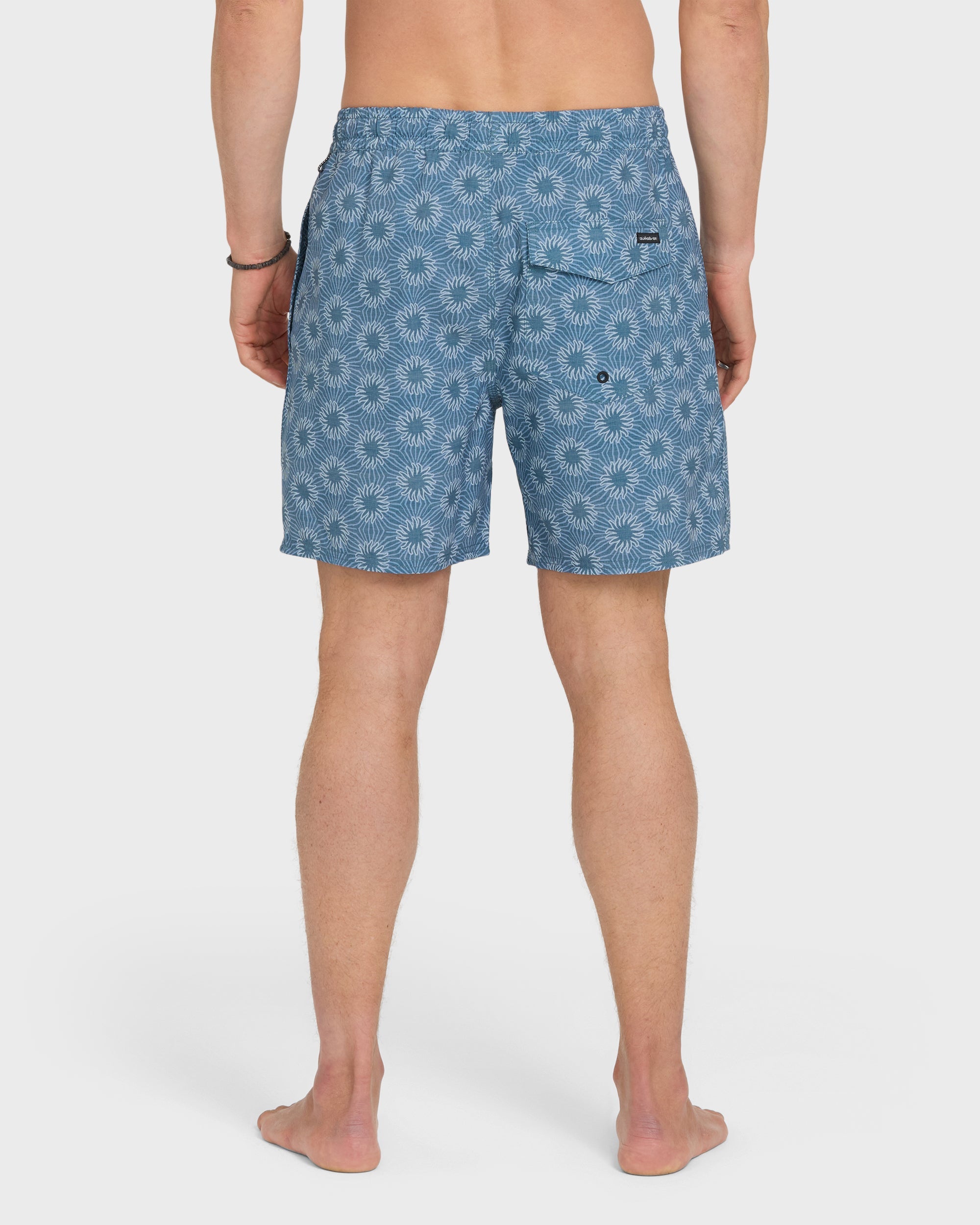 Quiksilver Ocean Mayhem 17" Swim Trunks Aqua L
