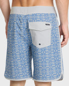 Quiksilver Nature Tile Boardshort Quiet Harbor 33