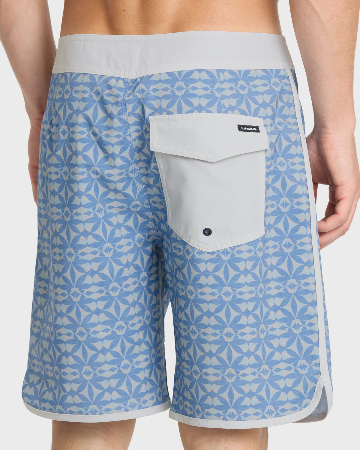 Quiksilver Nature Tile Boardshort Quiet Harbor 38