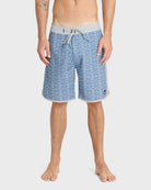 Quiksilver Nature Tile Boardshort Quiet Harbor 34