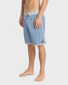 Quiksilver Nature Tile Boardshort Quiet Harbor 36