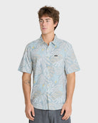 Quiksilver Palm Breeze Classic SS Shirt Peyote XXL