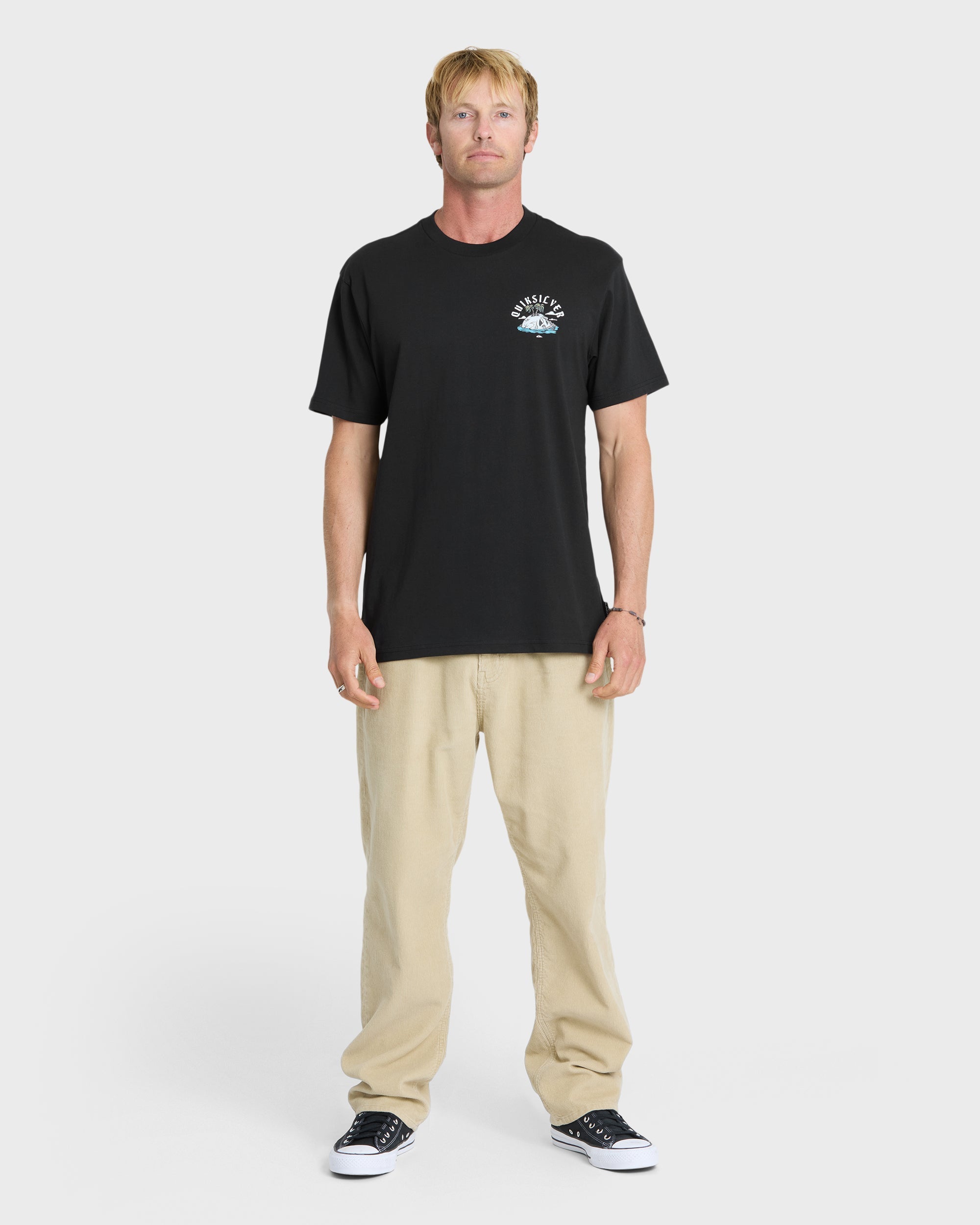 Quiksilver Skull Rock SS Tee BLK L