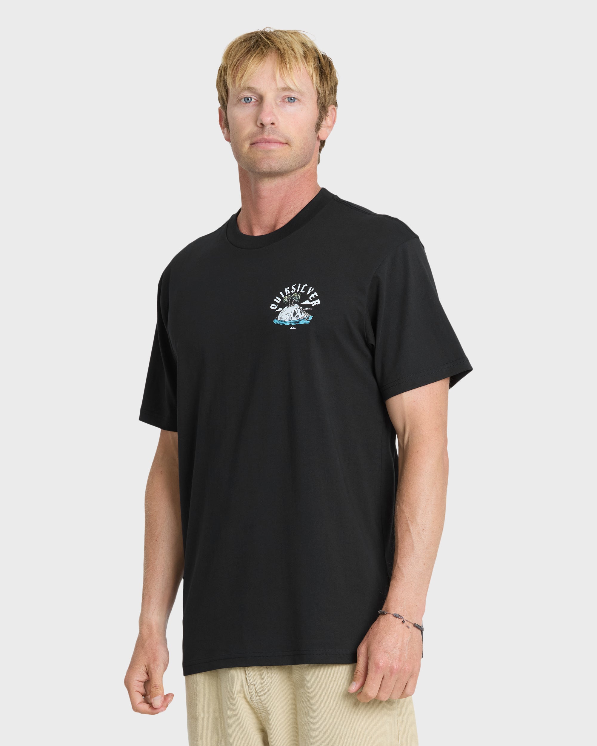 Quiksilver Skull Rock SS Tee BLK M