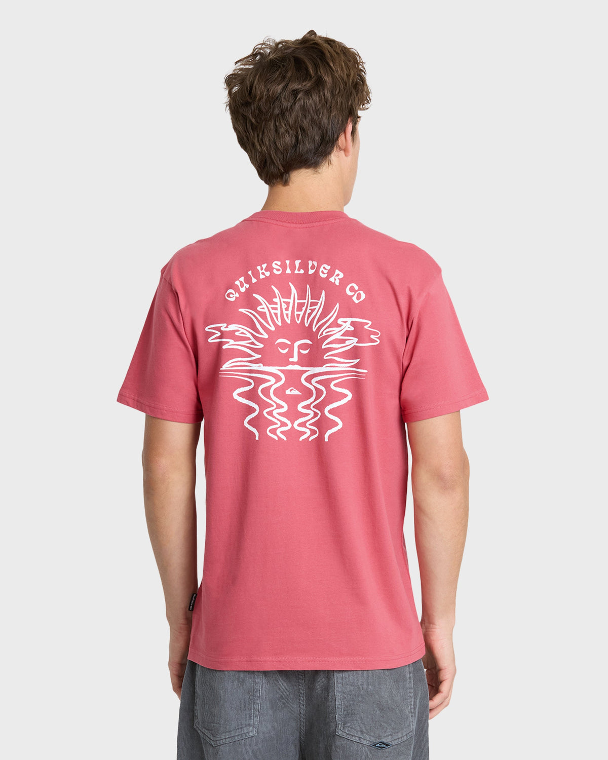 Quiksilver Sun Down SS Shirt Slate Rose XXL