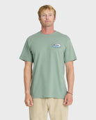 Quiksilver Shapers Crest SS Shirt Iceberg Green XL
