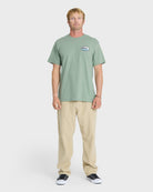 Quiksilver Shapers Crest SS Shirt Iceberg Green L