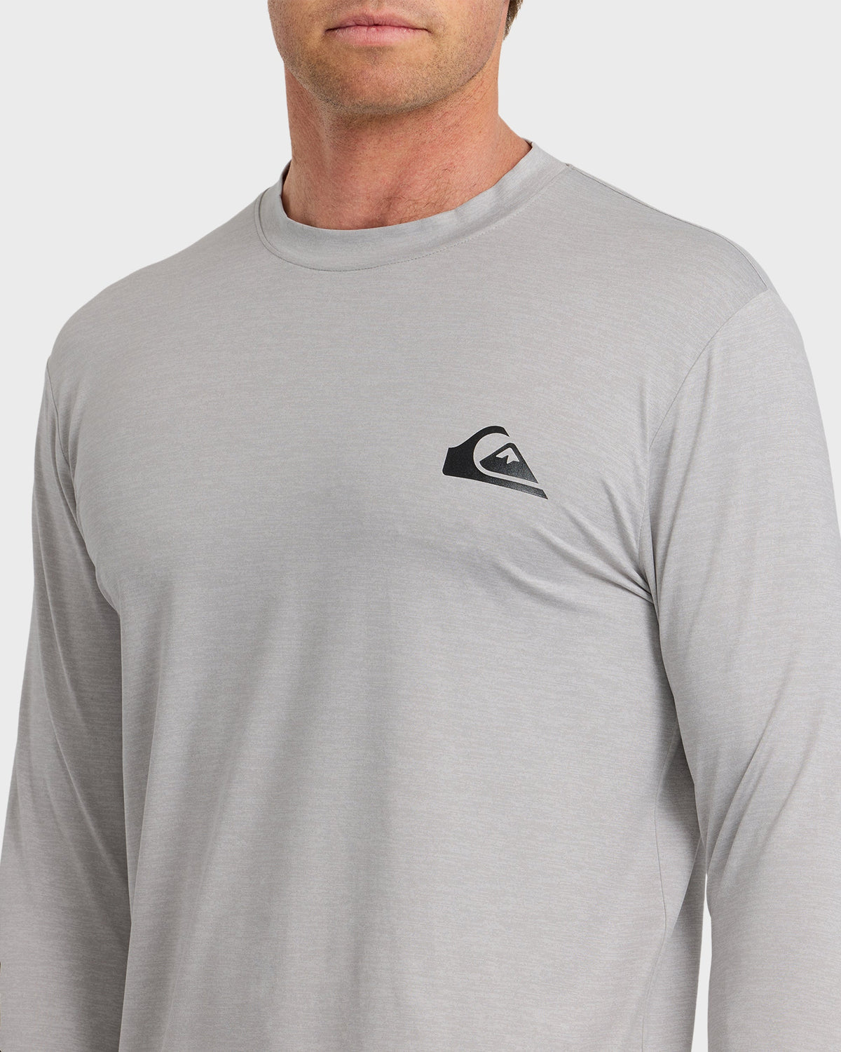 Quiksilver Everyday Surf LS Tee Light Grey Heather S