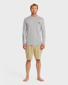 Quiksilver Everyday Surf LS Tee Light Grey Heather S