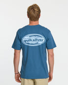 Quiksilver 2000S Boarding T-Shirt COPEN BLUE L