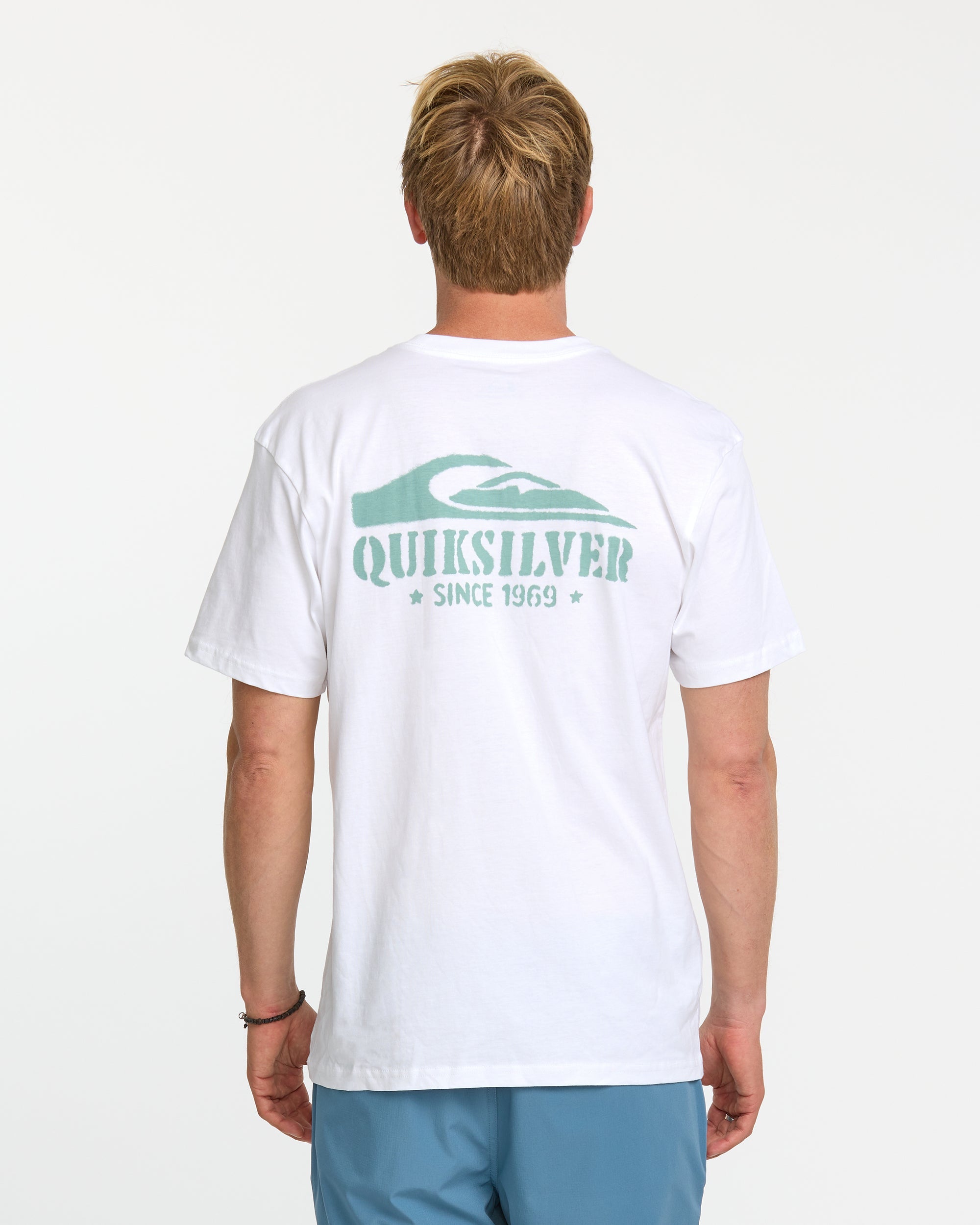 Quiksilver Hunter Spray T-Shirt WHITE M