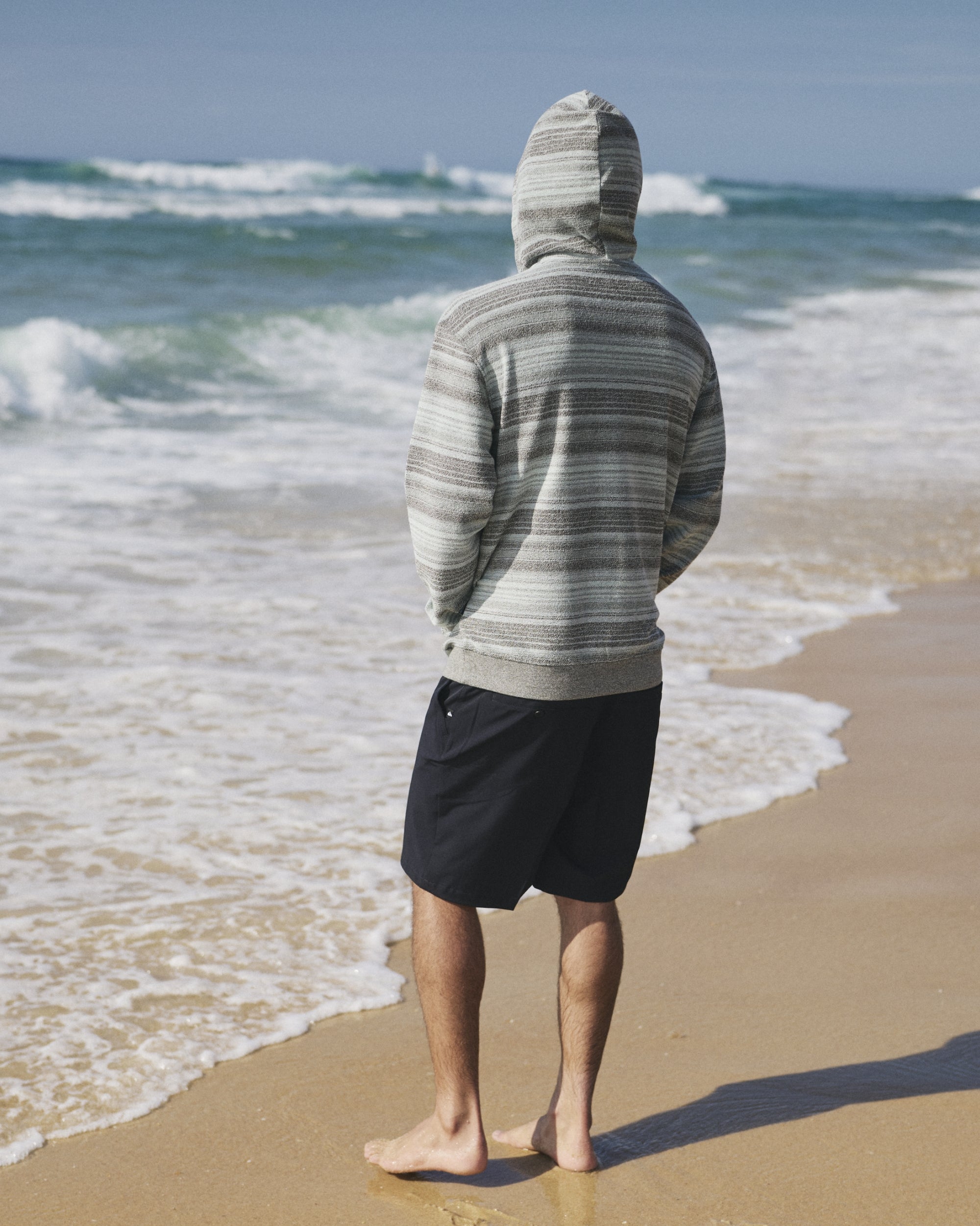 QUIKSILVER GREAT OTWAY HOODIE SJE0-QUARRY M