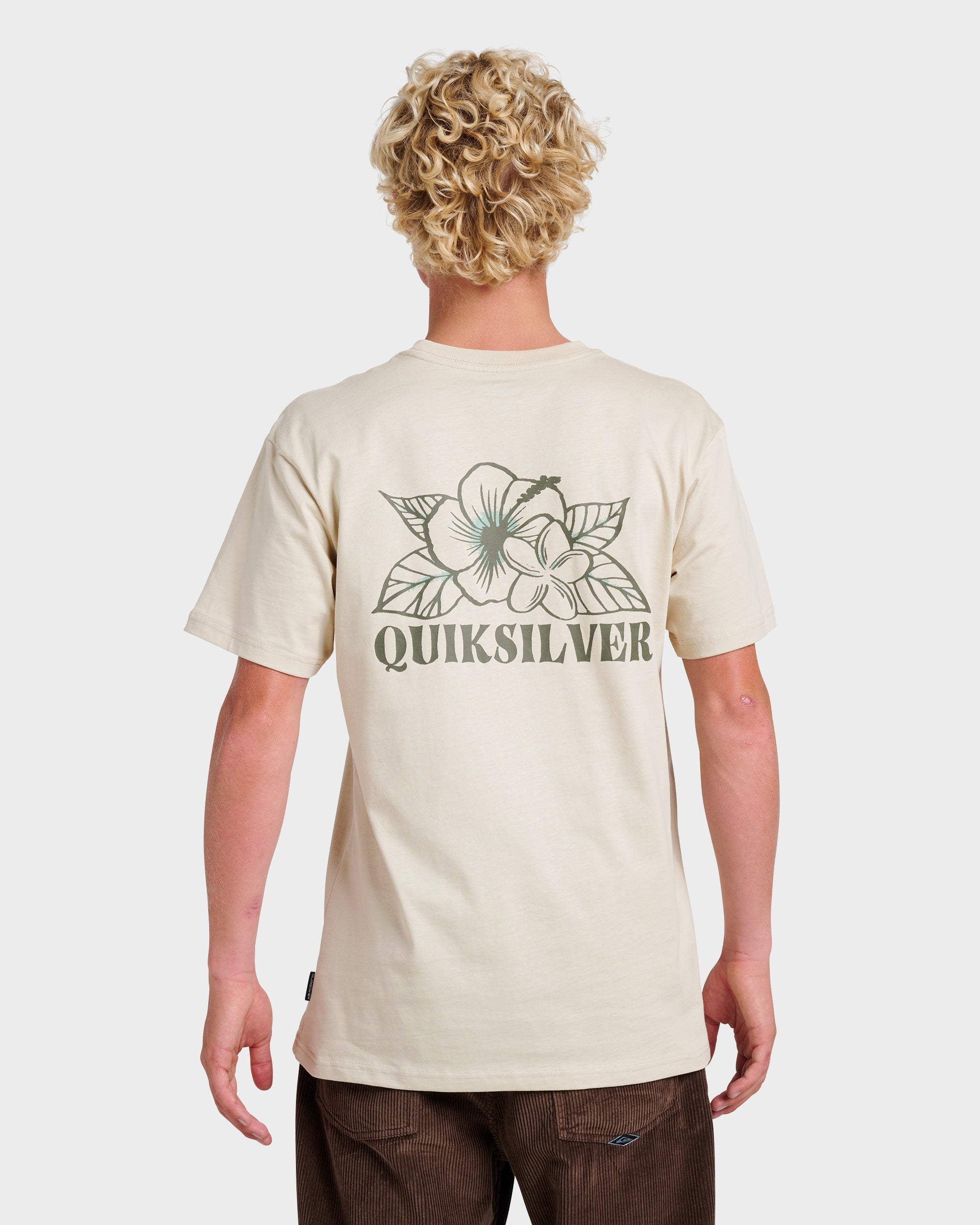 Quiksilver Floral Needs Classic T-shirt MST-Moonstruck XL