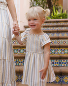 Rylee + Cru Lindsay Dress || Valencia Stripe 6-7Y