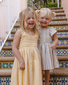 Rylee + Cru Lindsay Dress || Valencia Stripe 6-7Y